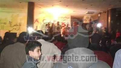 بالصور.. مظاهرة ليلية لثوار المنصورة