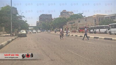 بالصور.. سيولة مرورية في ميدان الجيزة وشارع الهرم