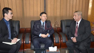 القنصل الصيني يستعرض الفرص الاستثمارية في الإسماعيلية (صور)