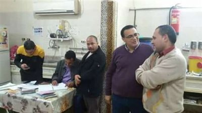 وكيل «صحة دمياط» يتفقد بنك الدم الإقليمي (صور)