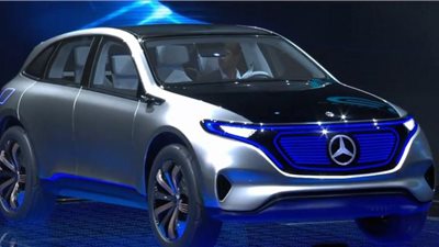 مرسيدس تطلق سيارة كهربائية صديقة للبيئة
