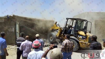 بالصور.. 136 قرار إزالة بحي ضواحي بورسعيد
