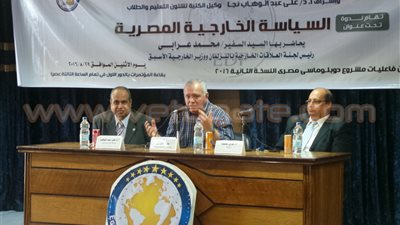 بالفيديو.. العرابي: لا توجد واسطة ولا محسوبية بوزارة الخارجية