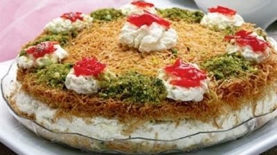 طريقة إعداد «الكنافة العثمنلية»