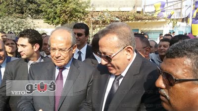 بالصور.. الشريف والدالي يفتتحان معرض السلع الغذائية بالجيزة