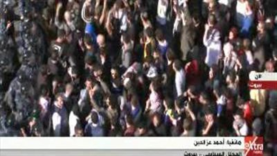 بالفيديو.. اشتباكات بين الأمن اللبنانى ومحتجين على الضرائب