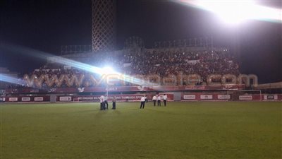 بالصور.. «الألتراس» يحتل «التتش» للاحتفال بتتويج الأهلي بالدوري