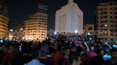 بالفيديو والصور.. «ألتراس أهلاوي» يهتف للشهداء في ميدان التحرير