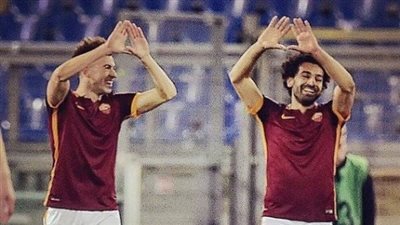 محمد صلاح والشعراوي يقودان هجوم روما أمام تورينو