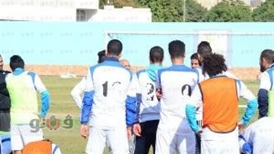 بالصور.. القناة يخوض تدريبات بدنية قوية استعدادا للبنك الأهلي