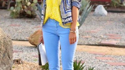 بالصور.. 5 أفكار جريئة لارتداء البنطلون اللبنى