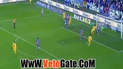 بالفيديو.. برشلونة يتقدم بثنائية على «لاكورونا» في الشوط الأول