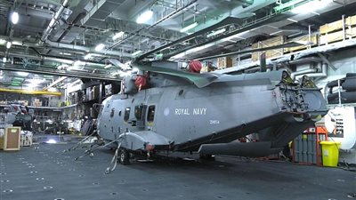 بالصور.. ديلي ميل تكشف النقاب عن أكبر سفينة حربية في بريطانيا