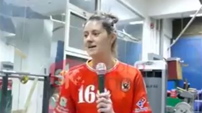 بالفيديو.. فتاة أجنبية تشعل مواقع التواصل برقصة على أغاني المهرجانات