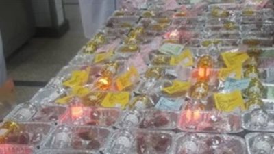 مستشفى أطفال المنصورة يوزع فوانيس رمضان على المرضى