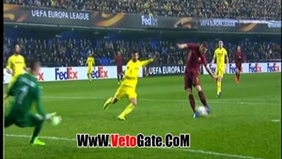 بالفيديو.. روما يسحق فياريال برباعية بمشاركة محمد صلاح