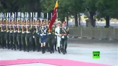 بالفيديو.. لحظة استقبال الرئيس الصيني لبوتين في بكين