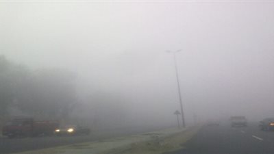 إغلاق طريق الكريمات بسبب الشبورة