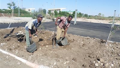 بالصور.. معاناة أصحاب المهن الشاقة في رمضان