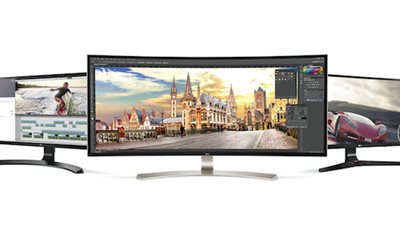 LG تعلن إطلاق 3 شاشات الأكبر في العالم