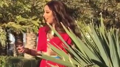 بلقيس تنشر كواليس تصوير أغنيتها الجديدة «قصتكم شنو»