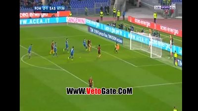 بالفيديو.. محمد صلاح يقود روما للفوز بثلاثية على ساسولو