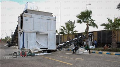 بالفيديو.. ميناء دمياط يستقبل 52 ألف طن سكر