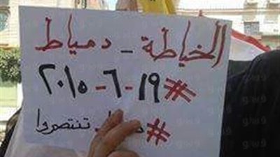 أنصار الإرهابية ينظمون مسيرة بدمياط