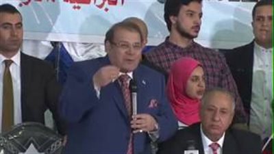 قناة المحور تنقل مؤتمر دعم السيسي بمحافظة دمياط