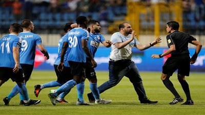 نور الدين: تدخل الأمن أنقذ طاقم التحكيم من الموت في شغب الفيصلي