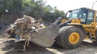 رفع 52 طن مخلفات في حملة نظافة بالمنيا