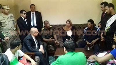 بالصور.. رئيس جامعة الزقازيق يزور مركز التأهيل العسكري بالعجوزة