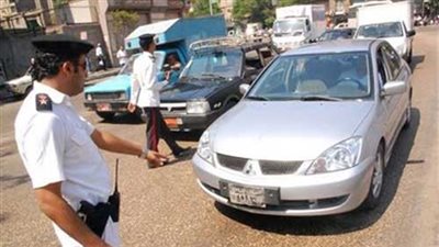 تحرير 7758 مخالفة مرورية بشوارع الجيزة