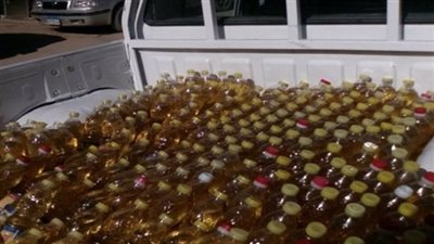 ضبط 30 طن زيت طعام فاسد بالمحلة في الغربية
