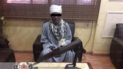 القبض على مزارع بحوزته سلاح آلي بدون ترخيص في الإسماعيلية