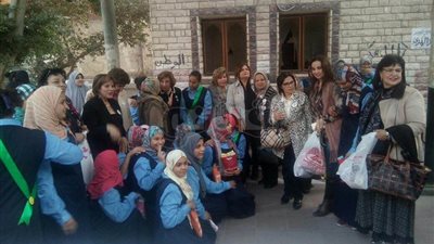 التضامن: زيارة لعضوات أندية الأنرويل لدار القاصرات (صور)