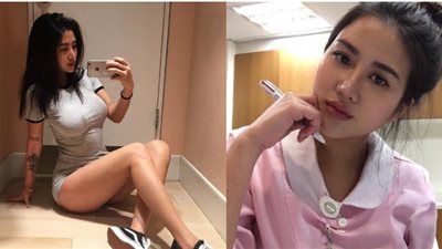 بالصور.. أجمل ممرضة في العالم