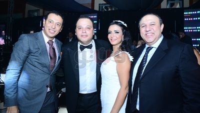 30 صورة ترصد حفل زفاف تامر عبد المنعم وأمنية الطوخي