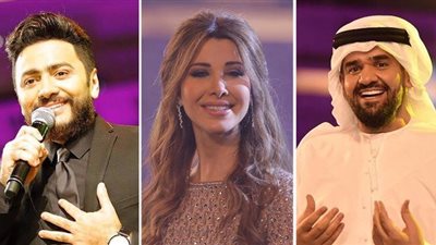 غدًا.. حسين الجسمى ونانسي عجرم وتامر حسنى ضيوف dmc