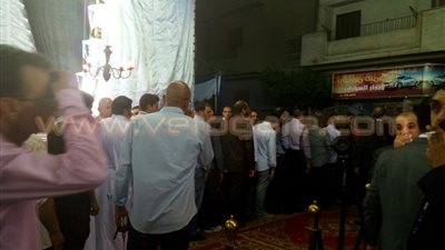 بالصور.. سرادق عزاء للمستشار حامد عبد الله بالزقازيق