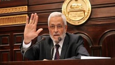 قاضي التحقيق يستمع لشهادة الغرياني وطلعت عبد الله في تزوير انتخابات 2005