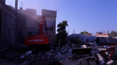 اشتباكات بين أمن دمياط وأهالي عزبة الصيادين بسبب المباني المخالفة