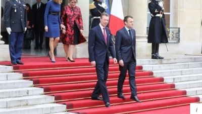 الرئيس الفرنسي يستقبل دوق هنري في أول زيارة رسمية بعد 40 عاما