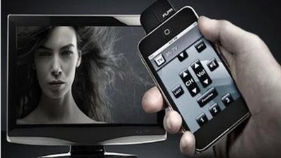 تحكم في التليفزيون عن بعد من خلال الهاتف