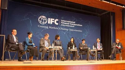 داليا عبدالقادر تعرض تجربة مصر في مجال التمويل المستدام بواشنطن