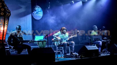 بالفيديو والصور.. «HOH» يبدع في قاعة «النهر» بساقية الصاوي