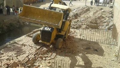 إزالة 711 حالة تعد على أملاك الدولة بقنا