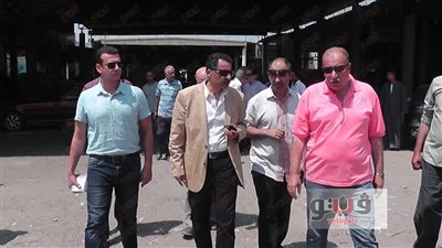 مدير أمن الإسماعيلية يتفقد سوق الجملة للخضراوات بأبو صوير