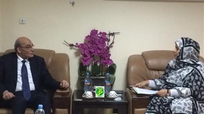 بالصور.. وزير الزراعة يلتقي وزيري البيطرية والصيد في موريتانيا