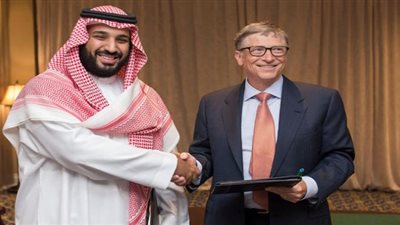 محمد بن سلمان يوقع اتفاقية تعاون مع بيل جيتس